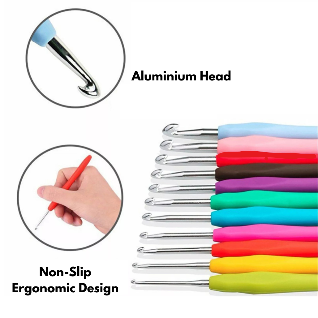 Soft Grip Crochet Hooks