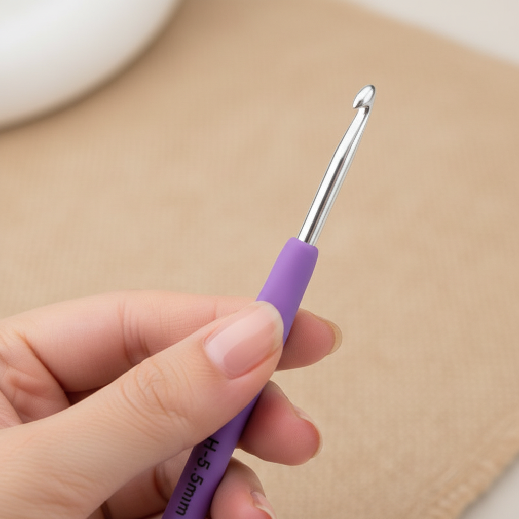 12-Piece Ergonomic Crochet Hook Set